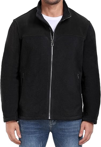 เสื้อแจ็กเก็ตผู้ชายแบบมีซิปมีปกตั้งแบบคลาสสิกน้ำหนักเบาเสื้อโค้ทให้ความอบอุ่นแบบลำลอง - Product Image 4