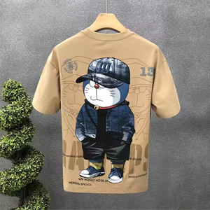 T-shirts respirants en microfibre pour hommes Vêtements décontractés Coupe confortable Design élégant Séchage rapide - Product Image 4