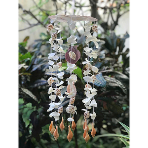 Carillón de viento de concha de mar bohemio de primera calidad, Diseño Artesanal para espacios al aire libre y playa, tendencia 2025 - Product Image 6