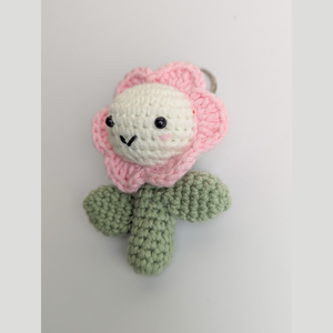 Porte-clés en crochet Amigurumi fait main par JNC Macramé Porte-clés cadeau personnalisé - Product Image 1