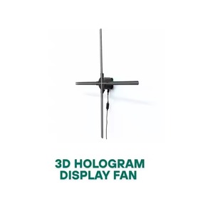 Indian Supplier <b>Hologram</b> <b>Equipment</b> 100cm 3D Holographic Fan High Brightness or Cloud-Controlled Advertising Display for Sale - Product Image 1