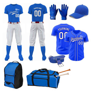 Affordable Bulk Orders <b>Baseball</b> Kits Durable Breathable Customized Your Own Logo Training <b>Baseball</b> Kits For Men - Product Image 1