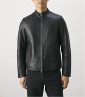 Veste en cuir de mouton pour hommes à la mode/vestes en cuir pour hommes/vestes en cuir du Pakistan pour hommes