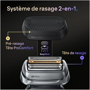 Afeitadora Eléctrica USB con Cinco Cuchillas Resistentes al Agua IPX7 para un Afeitado Preciso, Cabezal de Pre-Afeitado y Estación de Limpieza - Product Image 5