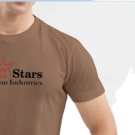 Camiseta de Cuello Redondo y Manga Corta para Hombre, 100% Algodón de Alta Calidad, Secado Rápido, Transpirable, Corte Regular, Formal, con Logotipo Personalizado - Product Image 4