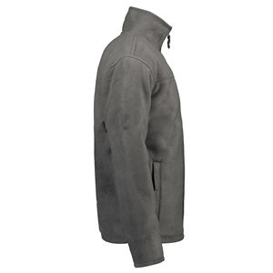 Chaqueta Polar Impermeable con Capucha para Hombre, con Cierre de Cremallera, Logotipo Personalizado, Cuello Alto de Alta Calidad - Product Image 3