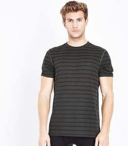 เสื้อยืดผู้ชายลำลองผ้าฝ้ายออร์แกนิคทรงโอเวอร์ไซส์ พิมพ์ลายกราฟิก 220 กรัม พิมพ์ซิลค์สกรีน ลายเรียบ - Product Image 3