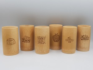 Meilleure vente, tasse en bambou naturel réutilisable personnalisé, maison hôtel Restaurant Bar, tasse à thé en bois tasse à café tasse à vin - Product Image 4