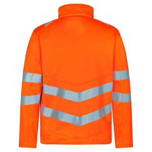 Chaqueta de Seguridad Reflectante de Alta Visibilidad para Hombre, Personalizable con Logotipo, Forro de Softshell de Poliéster, Certificación CE, Resistente al Viento, para Invierno - Product Image 4