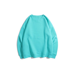 Sudadera de algodón de manga larga de gran tamaño con estampado de moda 2025, diseño liso suave para uso en el gimnasio para invierno - Product Image 2