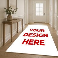 Turkua Home Custom Rug Traditional Art Floral Chenille Turkish Digital Print Washable Low Pile Pet Friendly Area Rug