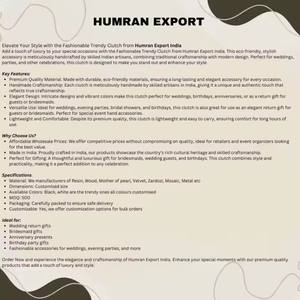 Women Embroidered Purse <b>Clutch</b> Handcrafted With Elegant Traditional Design And Classic Fashion Style Beaded <b>Pearl</b> Decorated - Product Image 2