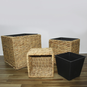 เวียดนามขายส่งผักตบชวาหม้อชาวไร่องค์กรการใช้งานหลายสําหรับตกแต่งบ้านสวนสํานักงาน - Product Image 4