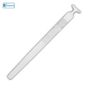Six Flowers / Raspador de Cutículas de Acero Inoxidable de Una Sola Punta OEM para el Cuidado de las Uñas - Product Image 1