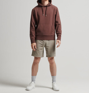 เสื้อฮู้ดดี้ผู้ชายคุณภาพดีที่สุด ผ้าฝ้าย 100% สไตล์สตรีทแบบกำหนดเอง MOQ ต่ำ ปักลาย สีพื้น สำหรับฤดูใบไม้ร่วง ไซส์ XS - Product Image 1