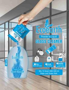 Limpiador de Vidrios que Convierte el Polvo en Líquido - Product Image 3