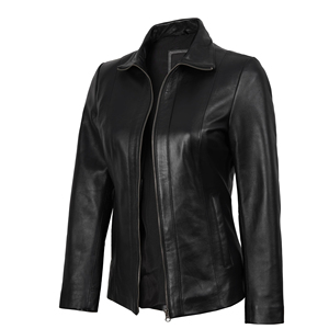 <b>Top</b> Quality Women's Jackets Customized Logo Solid Colors Best Selling Outdoor Women <b>Leather</b> Jacket for Winter In 2026 - Product Image 3