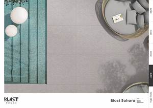 Azulejos de cuerpo completo de porcelana perforada de 600x600 yardas | Baldosas de pared resistentes de primera calidad 60x60 | Colección de exportación con estilo duradero - Product Image 6