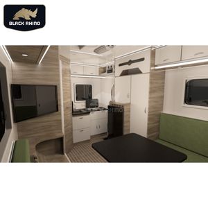 Remolque de acampada de techo duro, ligero, plegable, Mini Campingcar T11 4x4, almacenamiento de campamento personalizado de Malasia galvanizado - Product Image 5