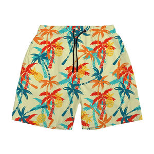 Summer Elastic Waist Custom Comfortable <b>Mens</b> <b>Swim</b> Trunks Beach Shorts Customized Breathable - Product Image 5