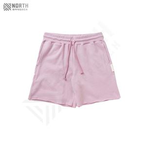 Fabrication sur mesure OEM, vente en gros de shorts décontractés pour hommes, été, coton uni, motif uni, De Basquete, été pour hommes - Product Image 1