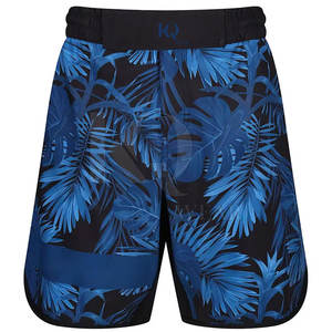 Shorts MMA durables pour hommes avec taille élastique et fentes latérales, parfaits pour l'entraînement en salle et les séances de combat. - Product Image 5