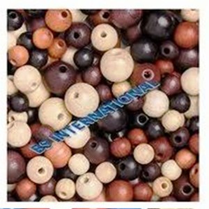 Cuentas de Madera con Forma Personalizada y Cuentas de Madera de Colores, Hechas a Mano, Producto Indio - Product Image 4