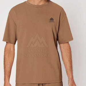 เสื้อยืดโอเวอร์ไซส์ ผ้าฝ้าย 100% ทรงหลวม พิมพ์ลายดีไซน์ไม่ซ้ำใคร ขายดี เสื้อยืดโอเวอร์ไซส์สำหรับผู้ชาย - Product Image 5