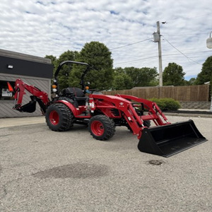 Tractor compacto con retroexcavadora en venta | Tractor Utilitario Compacto Hidrostático 2026 TYM T2025P de 24.7 HP y Tracción en las 4 Ruedas con Cargador Frontal - Product Image 1