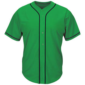 Maillot de baseball à l'aspect professionnel Vêtements de sport Logo personnalisé Maillot de baseball confortable à séchage rapide de meilleure qualité pour hommes - Product Image 1