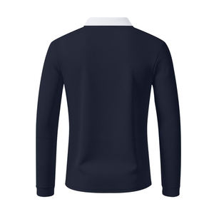 Camisas Polo de Manga Larga para Hombre, Ecológicas, Transpirables, de Alta Calidad, con Diseño Personalizado, Logotipo Bordado, Estilo Gótico - Product Image 4