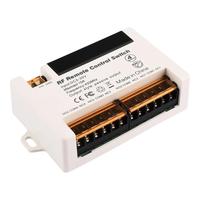 Télécommande sans fil 433MHz DC5-30V AC90-250V 4 CH RF relais récepteur et émetteur pour contrôle universel de porte de garage
