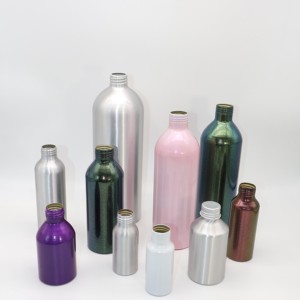 Botellas cosméticas de aluminio fabricadas en Vietnam Tapa abierta elegante de aluminio para aplicaciones de esencia líquida - Product Image 6
