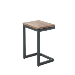Table basse polyvalente en bois et métal pour la décoration intérieure, les suites d'hôtel et les restaurants en plein air - Product Image 3