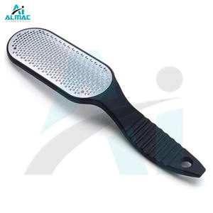 2025 almac ที่ขัดผิวที่ตายแล้วมีความทนทานตะไบเท้าด้ามไม้ทำจากสเตนเลสพร้อมกระดาษทราย CE ISO - Product Image 3