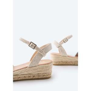 Farella sandali con zeppa in tela in edizione limitata - Product Image 6