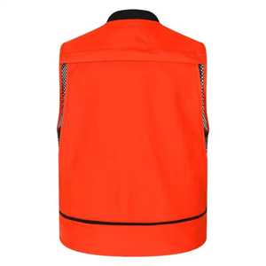 Gilet cargo en toile pour homme, décontracté, respirant, à boutons, multi-poches, pour la pêche, l'escalade, le camping, l'hiver, service OEM - Product Image 2