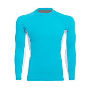 Transpirable Cantidad a granel Precio de fábrica Hombres Rush Guard Diseño OEM Nueva llegada Street Wear Rash Guard para hombres - Product Image 6