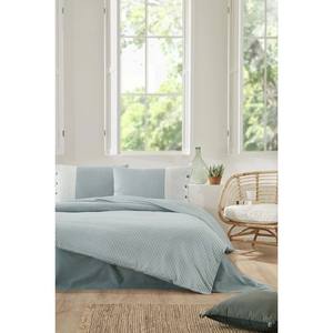 Özdilek Double Runforce Ensemble de housse de couette Natural Line Blue-Ensembles de housse de couette élégants - Product Image 1