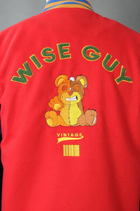 2025, la mejor oferta, parches bordados de chenilla, Mangas de cuero de lana gruesa para hombre, chaqueta de béisbol universitaria, lona, nuevo Letterman - Product Image 5