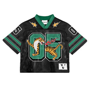 Custom Logo Sports Whosale Oversize Football Street Fashion T-<b>shirt</b> <b>Men</b> Mesh Boxy Soccer Jersey Set <b>Men</b> T <b>Shirts</b> - Product Image 2