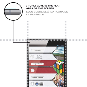 ตัวป้องกันหน้าจอ ANTISHOCK สำหรับเว็กเซียซิปเปอร์ส แท็บ 8i 4C แท็บเล็ตฝาครอบป้องกันระดับพรีเมียม - Product Image 4