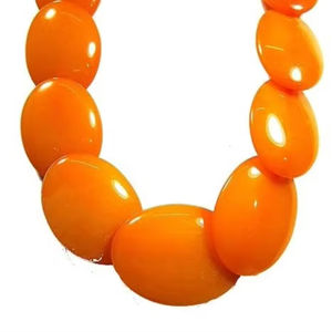 Nuevo diseño de joyería, collar de cuentas de resina hecho en mujeres indias, regalo, collares de fiesta, boda - Product Image 1