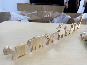 Hot Selling Small Wooden <b>Animal</b> Balance Toy: Unisex <b>Wood</b> Stacking for Preschool Early Education - Product Image 6