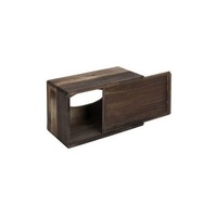 Boîte de rangement en bois de style moderne Woody Brand, de haute qualité, personnalisable, faite à la main, pour l'intérieur, la ferme, le jardin, la table, le restaurant, la maison