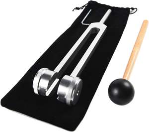 Diapasón médico de 256Hz, instrumento de curación y terapia de sonido de aleación de aluminio para terapia de vibración y frecuencia, instrumentos médicos - Product Image 4
