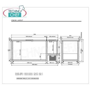 Congelador Horizontal Eléctrico de 863 Litros, Modelo COM99, con Puerta Única y Mini Compresor para Uso Doméstico, Hoteles, Autocaravanas y Exteriores - Product Image 1