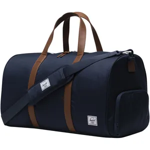 Sac de sport recyclé Herschel Novel, sacs de sport durables avec cordon de serrage promotionnel, gadgets originaux - Product Image 1