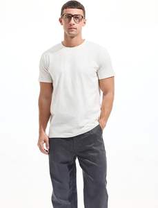 T-shirt décontracté classique pour homme, été, tissage aéré, séchage rapide, spandex/coton, sensation fraîche, ajustement flexible, confort quotidien, maintien solide, doux - Product Image 5