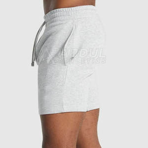 Pantalones cortos de gimnasio para hombre hechos de algodón de último diseño para tamaño adulto Fabricación de Pakistán pantalones cortos de gimnasio para hombre - Product Image 3